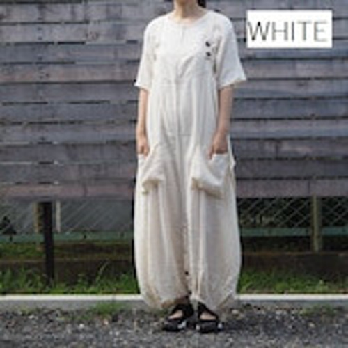 SALE】サロペット ダブルコットン オーバーオール コットン100
