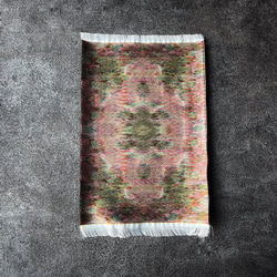 ミニチュア　ペルシャ絨毯　ドールハウス家具　ミニカーペット【001】　 4枚目の画像
