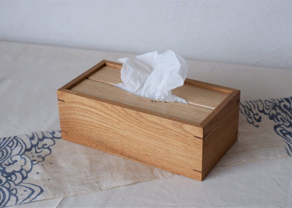 ティッシュBOXケース　ペーパータオルBOX/ティッシュ入れ/ギフト 1枚目の画像