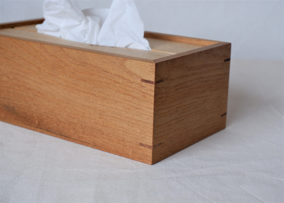 ティッシュBOXケース　ペーパータオルBOX/ティッシュ入れ/ギフト 4枚目の画像