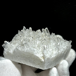 約9.2cm 　高透明　水晶　クラスター　水晶　アイリス　原石　送料無料　天然石インテリア・天然石置物　浄化 11枚目の画像