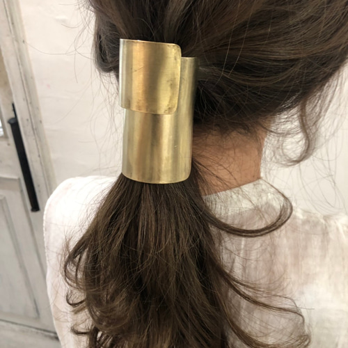 オーダー用 ヘアピアス ポニーフック ヘアピン ヘアピン brass 