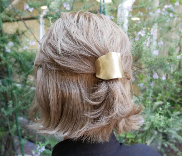 オーダー用 ヘアピアス ポニーフック ヘアピン ヘアピン brass 