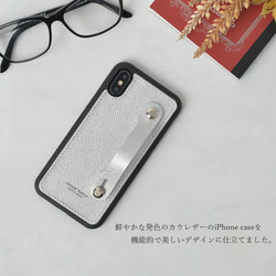 【I phone 11/XR 用】 ベルト付き レザーケース  11カラー　　ipc003-11/XR 2枚目の画像
