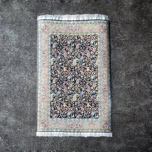 ミニチュア　ペルシャ絨毯　ドールハウス家具　ミニカーペット【014】　 2枚目の画像
