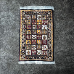ミニチュア　ペルシャ絨毯　ドールハウス家具　ミニカーペット【016】　 2枚目の画像