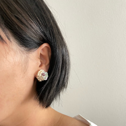 beads earring 6枚目の画像