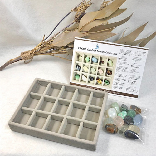タンブル コレクション 天然石 詰め合わせ 鉱物標本 ストーンチャート