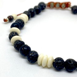 【BG】Natural stone bracelet 〈BG23B0001〉メンズブレスレット 2枚目の画像