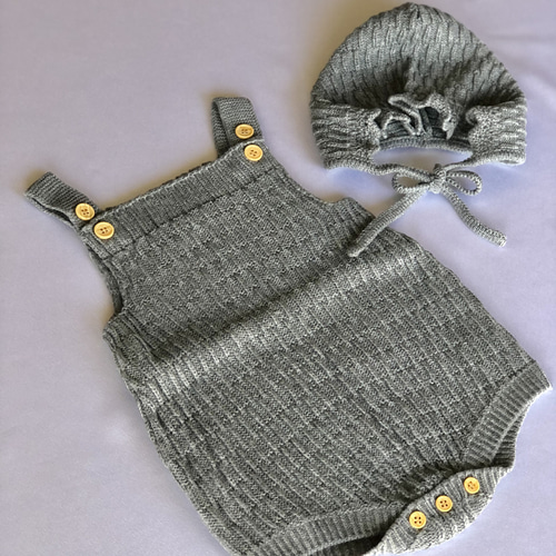 Knit rompers ニット ベビーニット カバーオール ロンパース ベビー