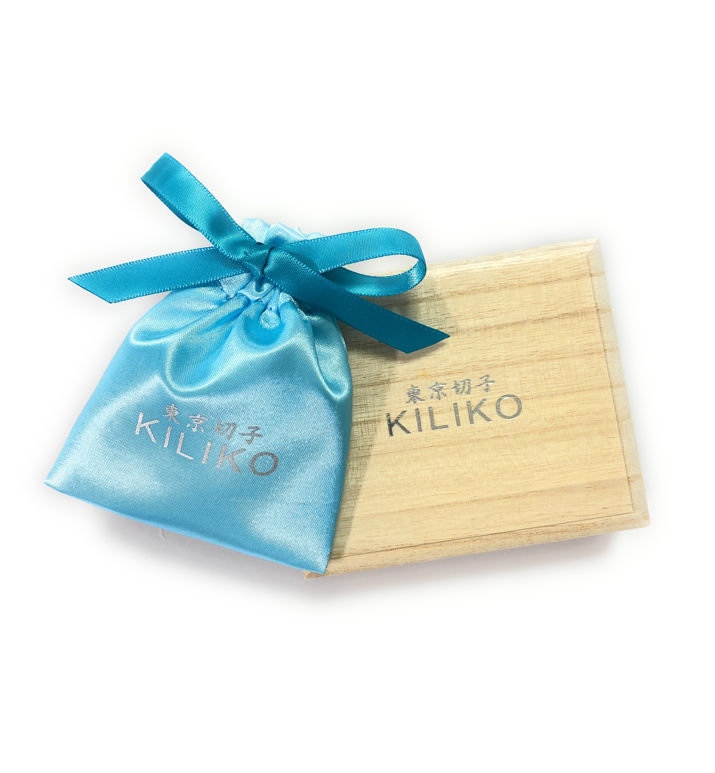 KILIKO　JEWELRY（東京切子）帯留め　菊　ピーコックグリーン