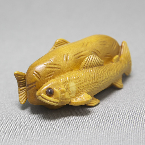 希少品】陽白草文様一体型矢立 真鍮 アンティーク 矢立 骨董品 Yatate｜ 【