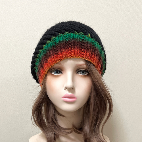 ニット帽D⑩ ニット帽・ビーニー gujy8you 通販 15984788
