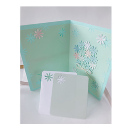 二つ折りメッセージカード、お誕生日、出産祝い等に。 3枚目の画像