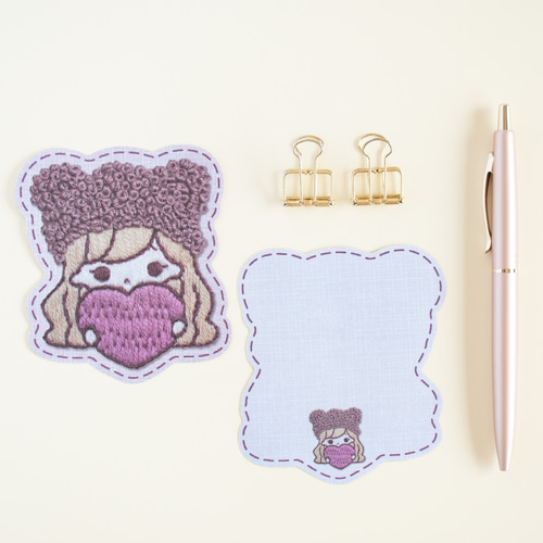 fairy lady まとめ売り メモ メモ帳 紙モノ ダイカットメモ 大量