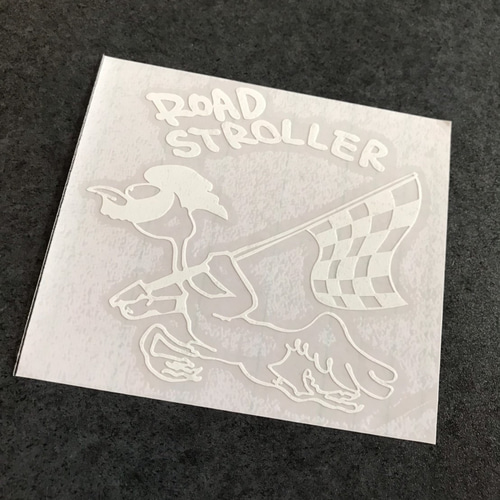 世田谷ベース ロードストローラー チェッカー ステッカー 左向き