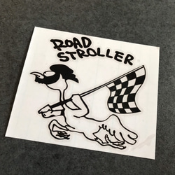 世田谷ベース ロードストローラー チェッカー ステッカー 左向き