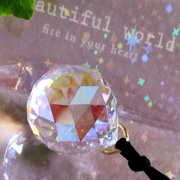 SWAROVSKI CRYSTALキーホルダー starlight【受注製作】 7枚目の画像