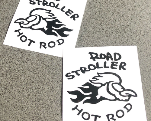 世田谷ベース ロードストローラー ファイヤー HOT ROD ステッカー お得