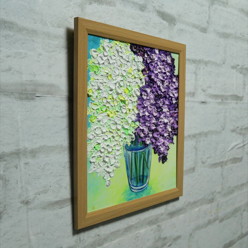 油絵 油彩 油彩画 絵 絵画 【ライラック】A4 油絵 油彩 油彩画 絵 絵画 【ライラック】A4 油絵 油彩 油彩画 絵 絵画