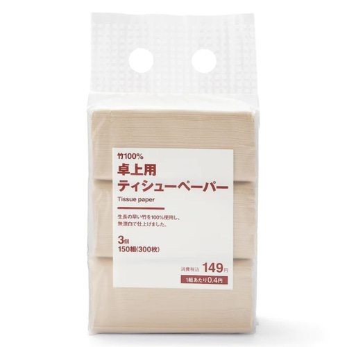 無印良品 卓上用ティッシュ 専用ケース ティッシュケース gamma7304