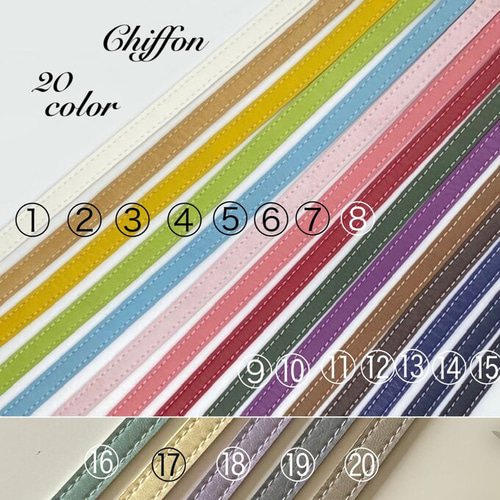 花咲くハンドストラップ お花のタイプ3種類 携帯ストラップ Chiffon