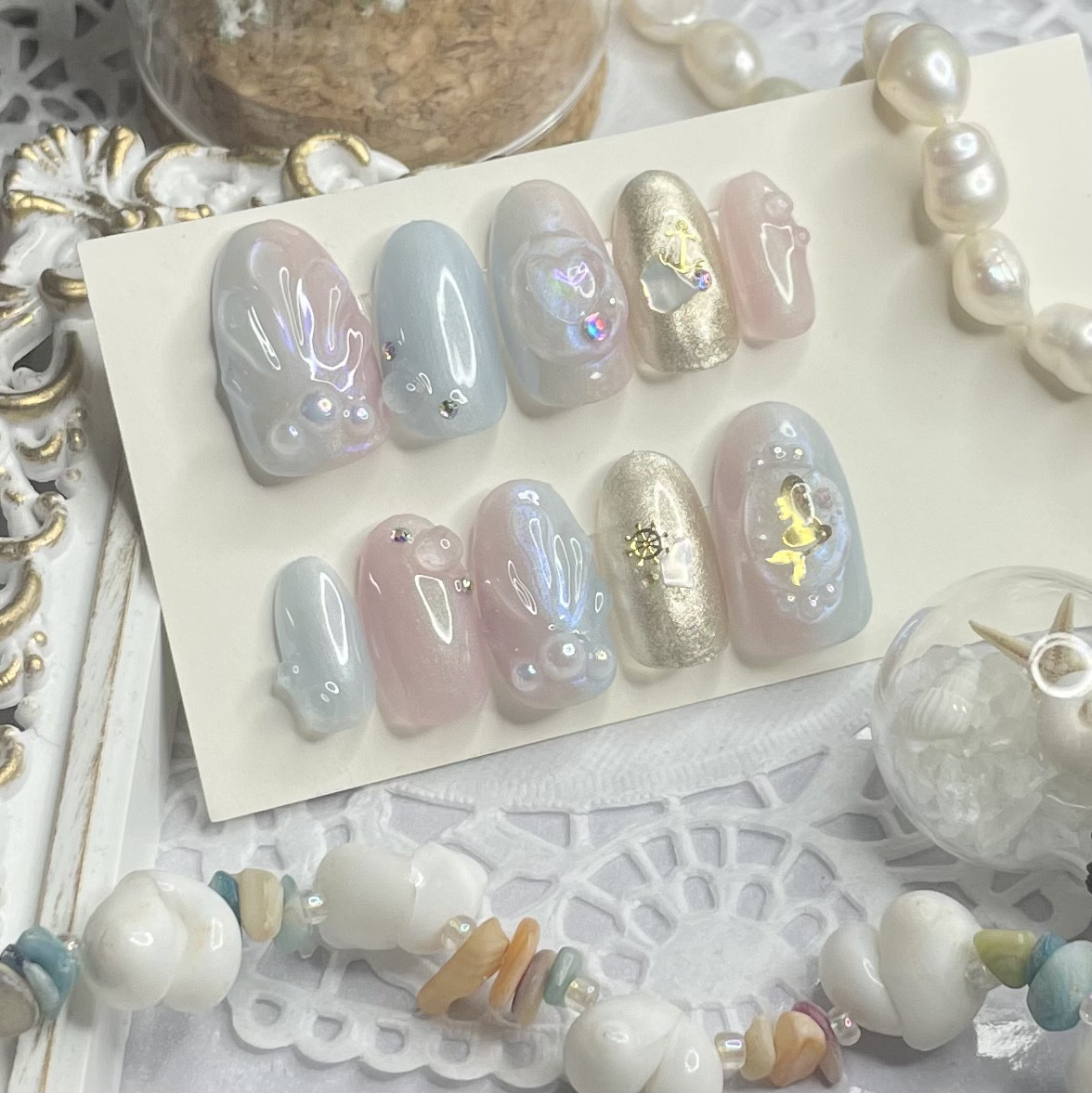 ■専用ページ【春さま】オーダーネイルチップ4点