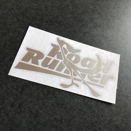 世田谷ベース ロードランナー シルエット 特大サイズ ステッカー