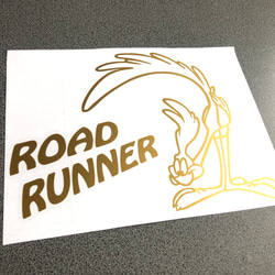 ロードランナー  road runner 左に文字 ステッカー【カラー選択可】  送料無料♪ 5枚目の画像