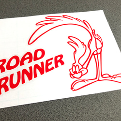 ロードランナー  road runner 左に文字 ステッカー【カラー選択可】  送料無料♪ 3枚目の画像