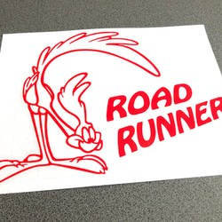 ロードランナー  road runner 右に文字 ステッカー【カラー選択可】  送料無料♪ 3枚目の画像