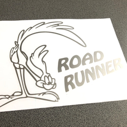 ロードランナー  road runner 右に文字 ステッカー【カラー選択可】  送料無料♪ 6枚目の画像