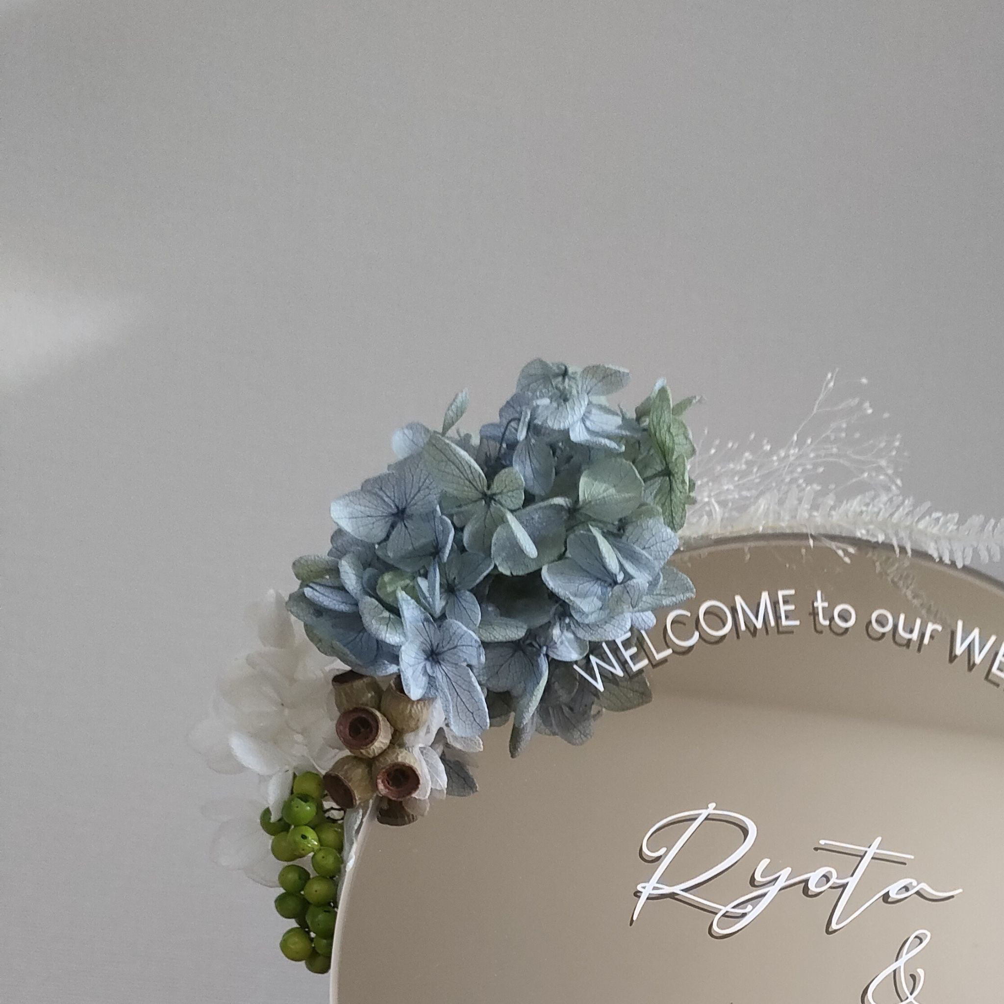ウェルカムスペース 造花セット 結婚式 あかるい