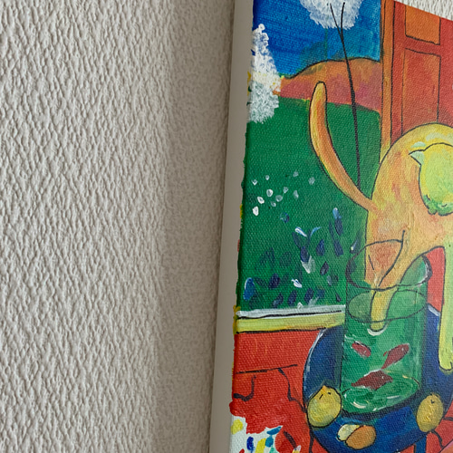 マティス:「金魚と猫」模写 絵画 maki art 通販 15986778｜Creema