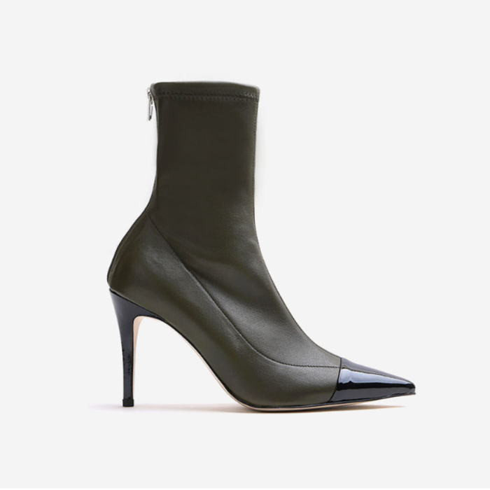 レザーブーツ ショートブーツ (nans) 本革ブーツ オーダーシューズ 小さいサイズ 大きいサイズ