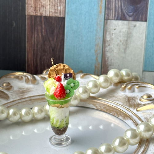 No.207◆ キウイのスイーツセット ◆　ミニチュアスイーツハンドメイド No.207◇ キウイのスイーツセット ◇ ミニチュアスイーツハンドメイド