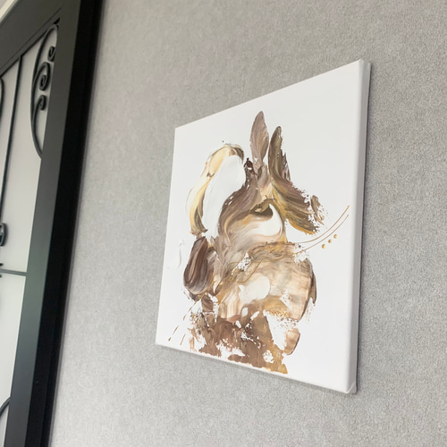 現代アート 3枚セット 30×30㎝ テクスチャーアート モダン 絵画 抽象画