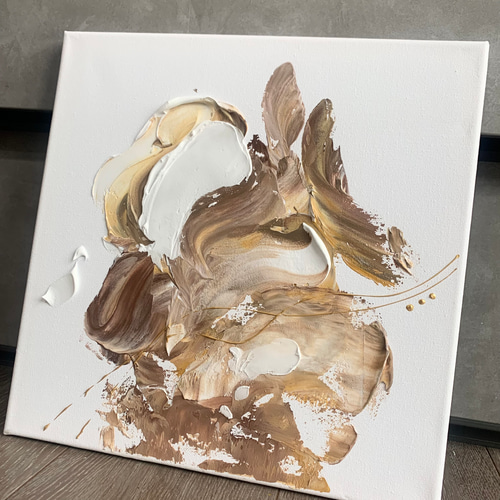 現代アート 3枚セット 30×30㎝ テクスチャーアート モダン 絵画 抽象画