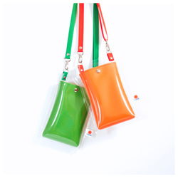 ☆c.cさま専用です☆Sサイズ　水シボ柄レザー　オレンジ裏地　カスタム ☆c.cさま専用です☆Sサイズ 水シボ柄レザー オレンジ裏地 カスタム