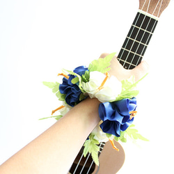 手工套件尤克里裡絲帶花環夏威夷工藝樂器配件木槿吉他阿羅哈音樂會 第6張的照片