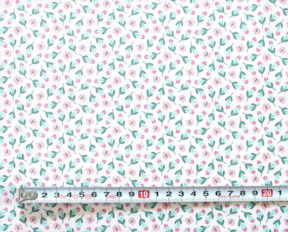 カットクロス Felicity Fabrics Summer Garden in Watermelon 610028 3枚目の画像