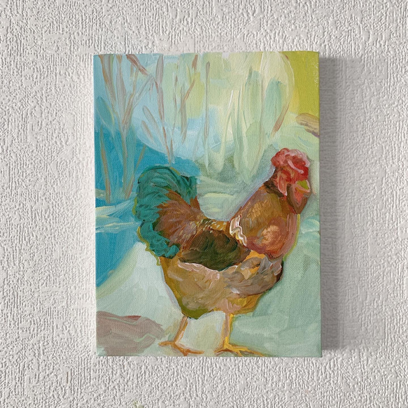 若者に人気のブランド 原画】ニワトリの絵 絵画 Hang 通販 15988201｜Creema(クリーマ) 絵画