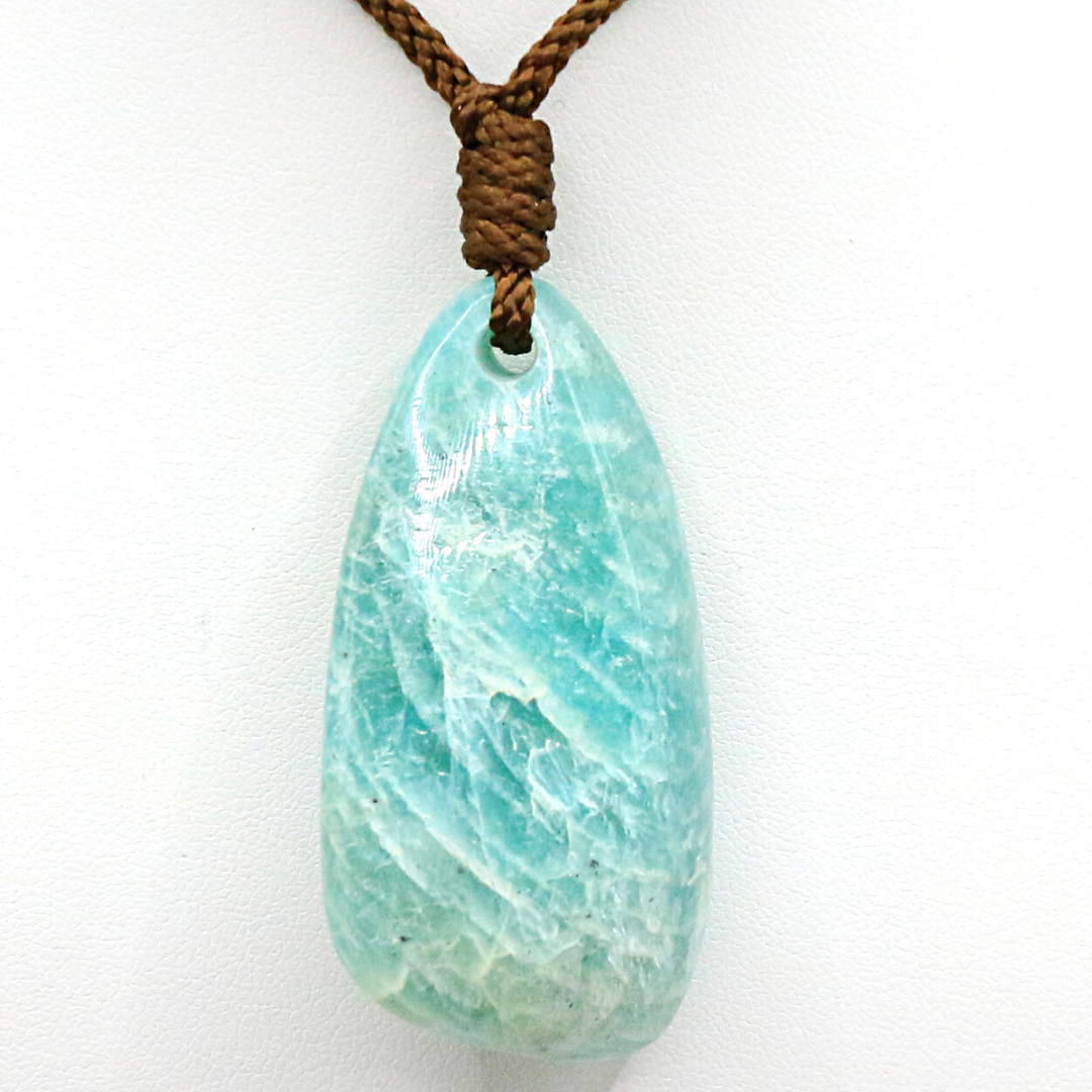 アマゾナイト 穴あきタンブル ana_tumble171