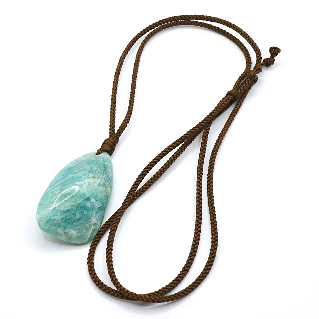 アマゾナイト 穴あきタンブル ana_tumble171