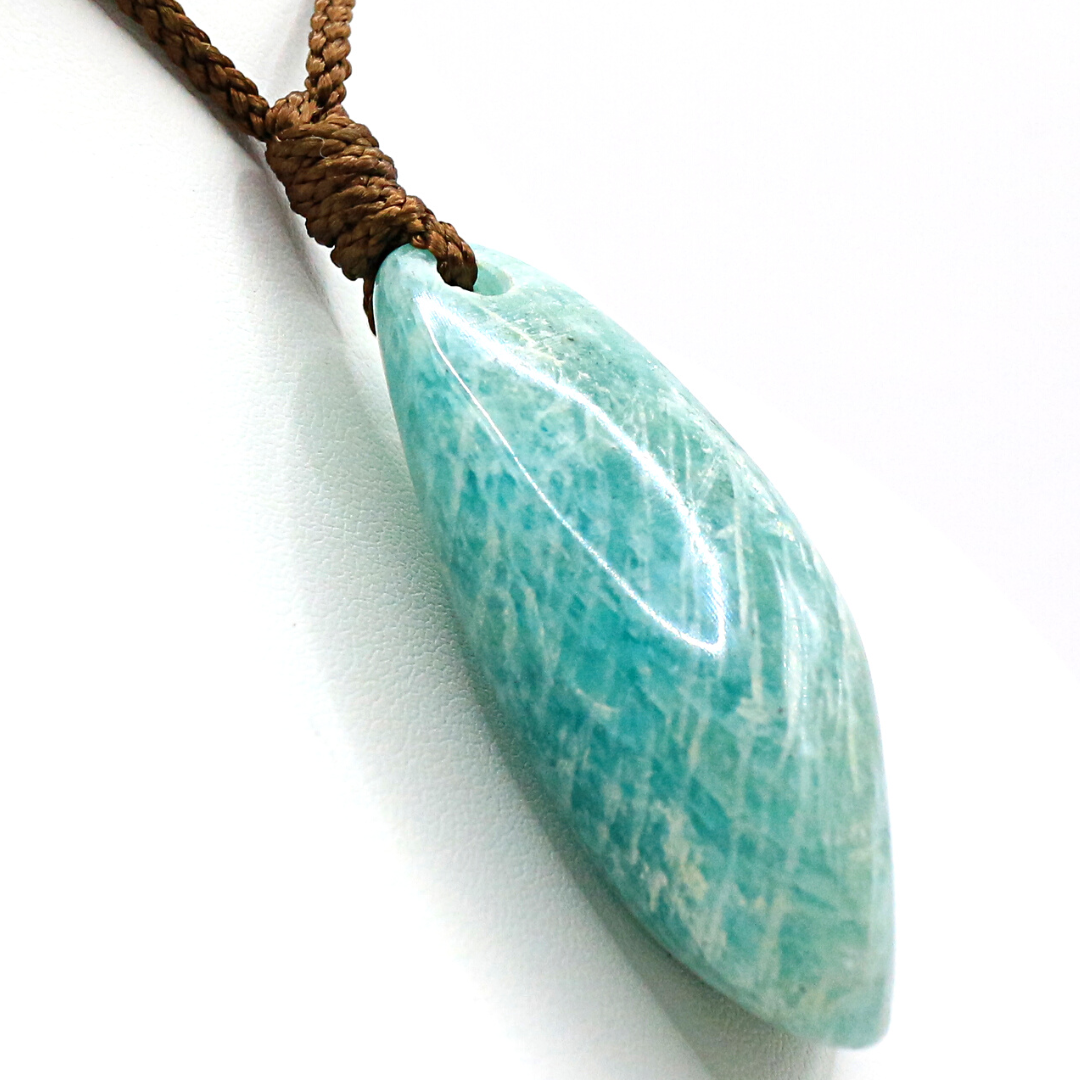 アマゾナイト 穴あきタンブル ana_tumble171