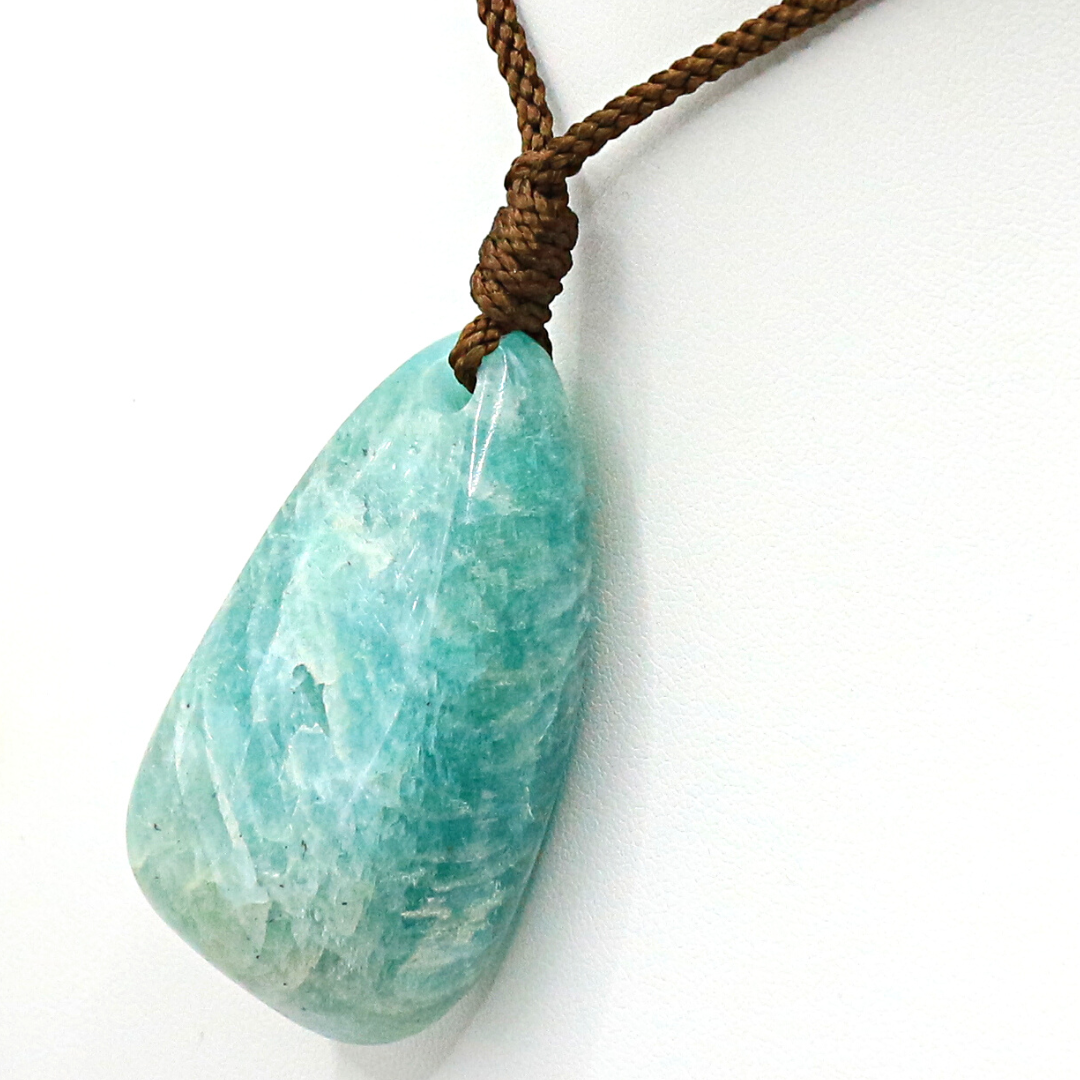 アマゾナイト 穴あきタンブル ana_tumble171