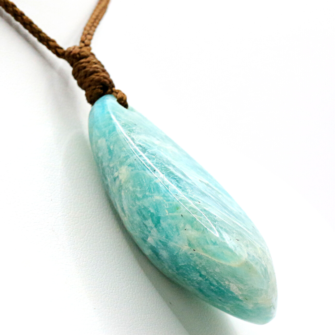 アマゾナイト 穴あきタンブル ana_tumble171