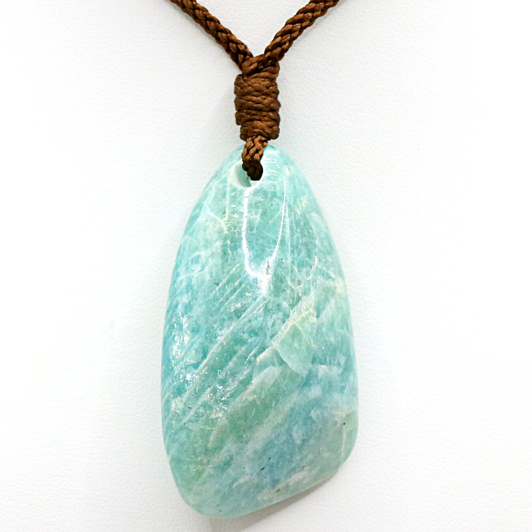 アマゾナイト 穴あきタンブル ana_tumble171