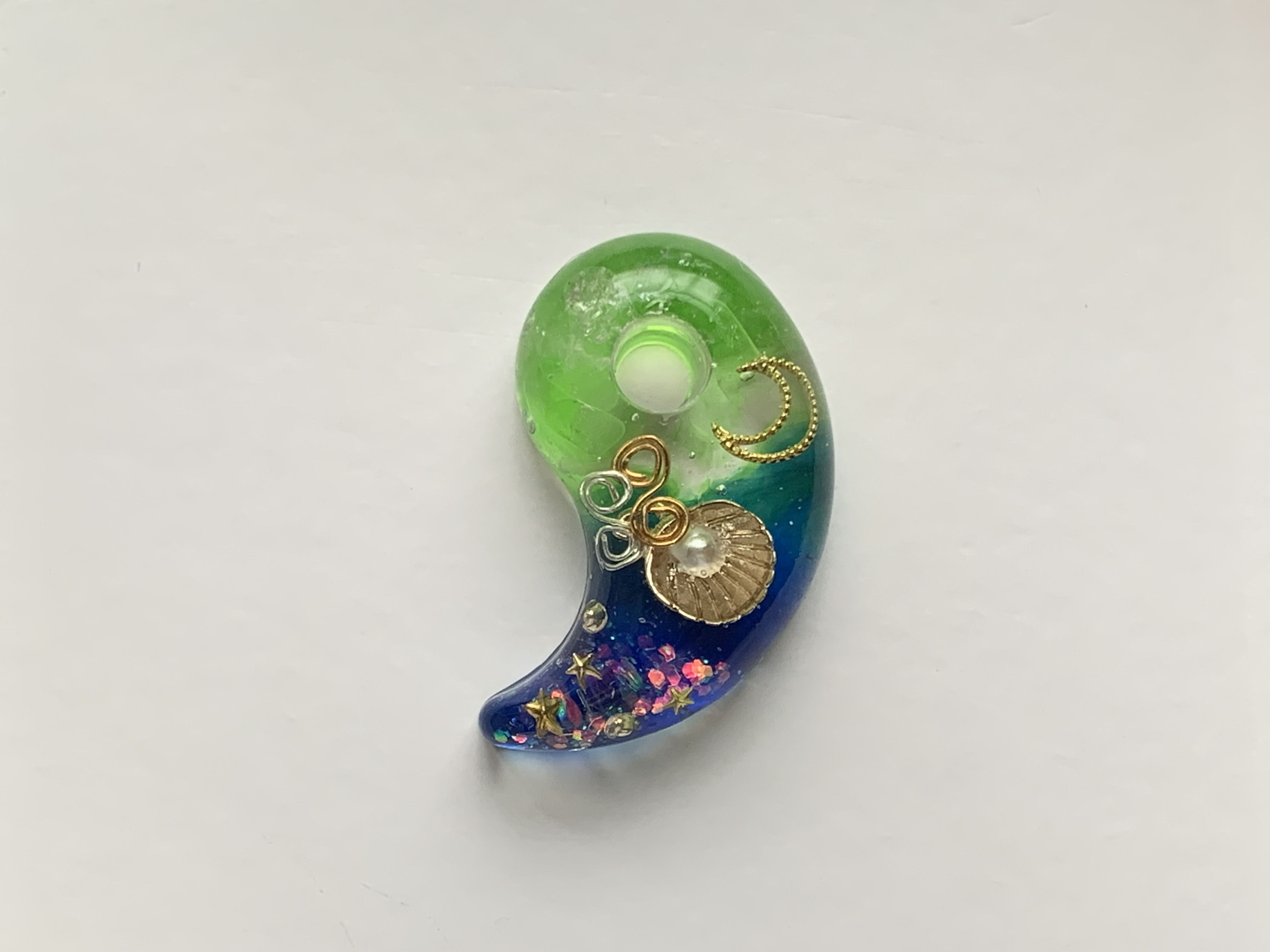 超目玉枠】 沖縄巡礼☆特大タイプ財運 ギャンブル運 白蛇勾玉
