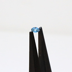 天然石 ルース 裸石 ハンドメイド 素材 ブルー ダイヤモンド 約0.14ct 3枚目の画像